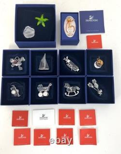 Swarovski 10 Pieces Crystal Miniature Figurines Collection # 11