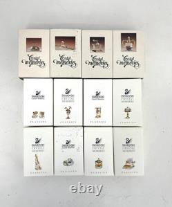 Swarovski 12 Pieces Crystal Memories Miniature with Gold Accent Collection # 4