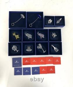 Swarovski 12 Pieces Crystal Miniature Figurines Collection # 10