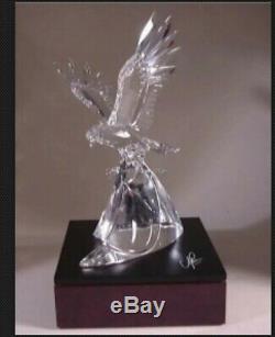 Swarovski 1995 Limited Edition Crystal Figurine EAGLE withStand (LAST PIECE)