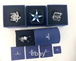 Swarovski 4 Pieces Crystal Miniature Figurines Collection # 19
