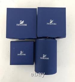 Swarovski 4 Pieces Crystal Miniature Figurines Collection # 20