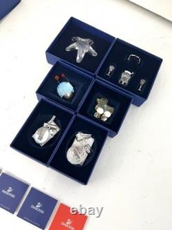 Swarovski 6 Pieces Crystal Miniature Figurines Collection # 13