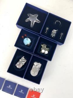 Swarovski 6 Pieces Crystal Miniature Figurines Collection # 13