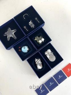 Swarovski 6 Pieces Crystal Miniature Figurines Collection # 13