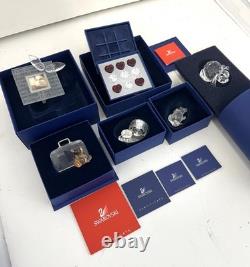 Swarovski 6 Pieces Crystal Miniature Figurines Collection # 14