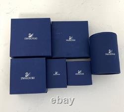Swarovski 6 Pieces Crystal Miniature Figurines Collection # 14