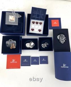 Swarovski 6 Pieces Crystal Miniature Figurines Collection # 14