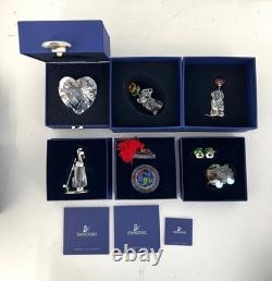 Swarovski 6 Pieces Crystal Miniature Figurines Collection # 16