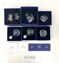 Swarovski 6 Pieces Crystal Miniature Figurines Collection # 21