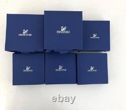 Swarovski 6 Pieces Crystal Miniature Figurines Collection # 21