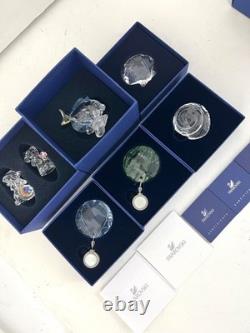 Swarovski 6 Pieces Crystal Miniature Figurines Collection # 21