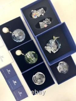 Swarovski 6 Pieces Crystal Miniature Figurines Collection # 21