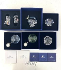 Swarovski 6 Pieces Crystal Miniature Figurines Collection # 21