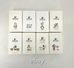 Swarovski 8 Pieces Crystal Memories Miniature with Gold Accent Collection # 5