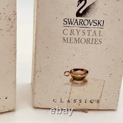 Swarovski Classic Crystal Memories cake cups salt pepper 10 individual pieces