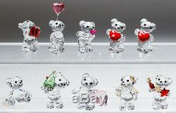 Swarovski Crystal 126 Piece Collection Disney Lovlots Kris Bears Mo Ducks Cats