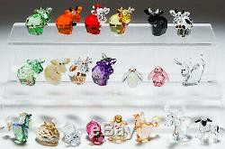 Swarovski Crystal 126 Piece Collection Disney Lovlots Kris Bears Mo Ducks Cats