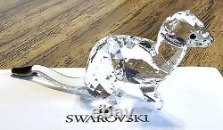 Swarovski Crystal 2019 SCS Special Event, Ermine Ferret Weasel Figurine, NIB