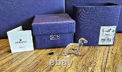 Swarovski Crystal 2019 SCS Special Event, Ermine Ferret Weasel Figurine, NIB