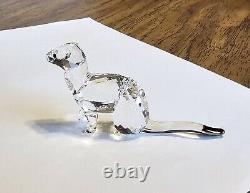 Swarovski Crystal 2019 SCS Special Event, Ermine Ferret Weasel Figurine, NIB