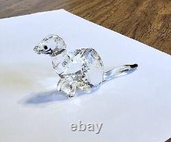 Swarovski Crystal 2019 SCS Special Event, Ermine Ferret Weasel Figurine, NIB