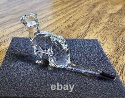 Swarovski Crystal 2019 SCS Special Event, Ermine Ferret Weasel Figurine, NIB