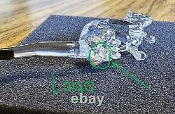 Swarovski Crystal 2019 SCS Special Event, Ermine Ferret Weasel Figurine, NIB