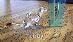 Swarovski Crystal 2019 SCS Special Event, Ermine Ferret Weasel Figurine, NIB