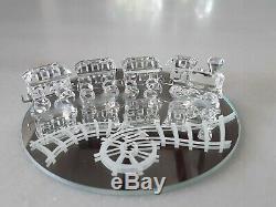 Swarovski Crystal 4 Piece Mini Train 7471 NR 400 000 New in Box with COA