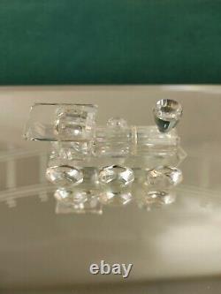 Swarovski Crystal Express 5 Piece Train Steam Engine Set