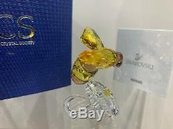 Swarovski Crystal Figurine SCS Event Piece Bumble Bee On Flower 5244639 MIB WithCA