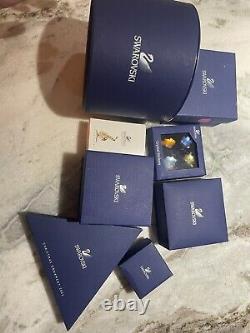 Swarovski Crystal Figurines Lot Discontinued Pieces Rare And Beautiful