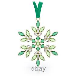 Swarovski Crystal Gema Holiday Ornament, Green, 5691044