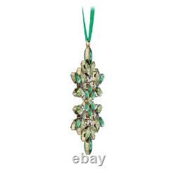 Swarovski Crystal Gema Holiday Ornament, Green, 5691044