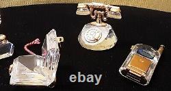 Swarovski Crystal Memories Items You Might Find On Your Desk Group 5 Pieces