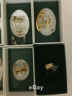 Swarovski Crystal Memories Lot Of 10 Pieces Complete With Boxes & Certs