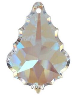 Swarovski Crystal Prisms 112 Pieces Item # 8901 50 MM Aurora Borealis