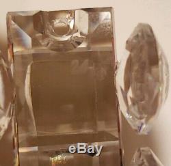 Swarovski Crystal Train 5 Piece Set + mirror base