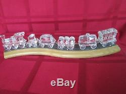 Swarovski Crystal Train complete set (7 pieces)