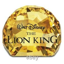 Swarovski Disney Lion King Complete 6 Piece Set + Lithograph Very Rare Bnib