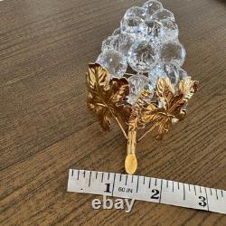 Swarovski Sparkling Fruit Collection 23 Crystal Grapes Collector's Piece