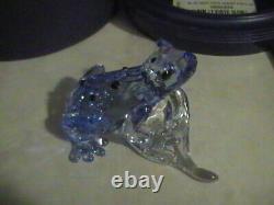 Swarovski crystal figurines, Blue Dart Frog SCS Event Piece, MIB withCOA