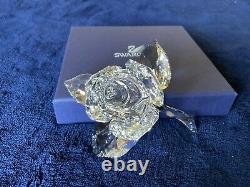 Swarovski crystal figurines collectables-Rose Blossom-Signed Piece