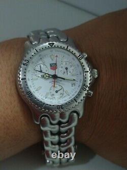Tag Heuer Sel Chronograph Ref Cg1112 Quartz Collectible Piece Swiss 200 Meters