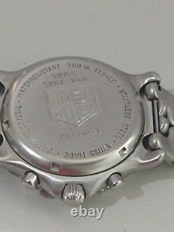 Tag Heuer Sel Chronograph Ref Cg1112 Quartz Collectible Piece Swiss 200 Meters