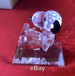 The Crystal World PEANUTS LE Piece TYPING SNOOPY in Box withCOA