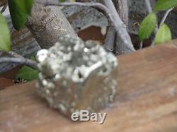 The Cube Formation Pyrite Crystal Collectors Piece Rare and Unique