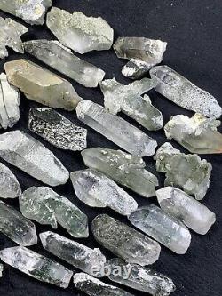 Top Class Chlorine Quartz Crystals and Specimens Lot of 73 Pieces from Pakistan