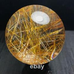 Top Quality Golden Rutilated Crystal Ball Healing Quartz Spheres Reiki Energy